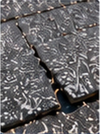 Cracked asphalt shingles &mdash; Free Roof Program Los Angeles