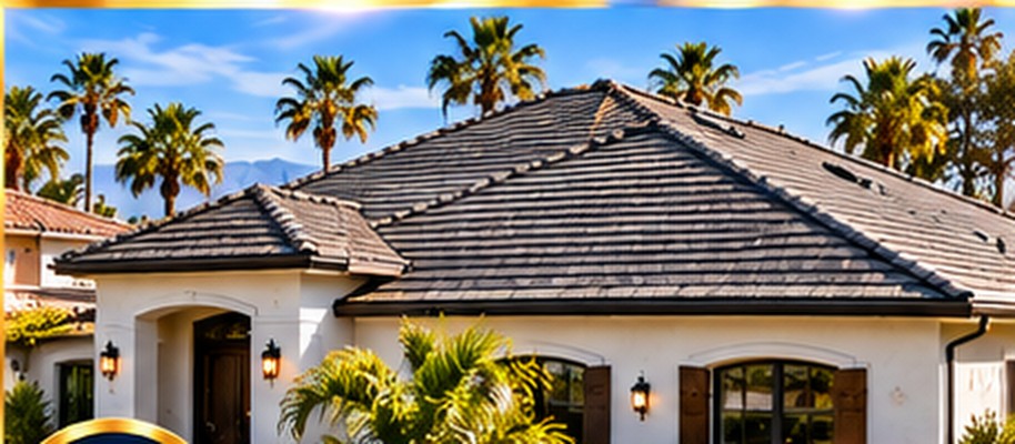 Repaired tile roof on a Fallbrook home &mdash; roof repair Fallbrook